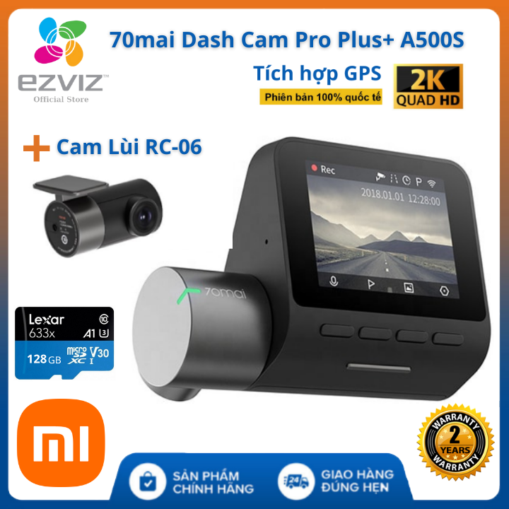 CAMERA HÀNH TRÌNH XIAOMI 70MAI A500S PLUS