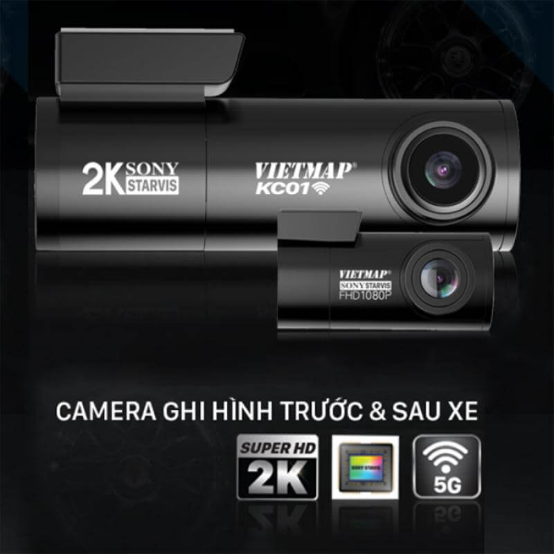 Camera hành trình Vietmap KC01 Cảnh báo giao thông