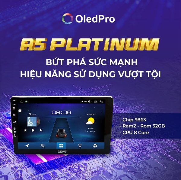 Màn Hình DVD Android OledPro A5 Platinum - Hình ảnh 3