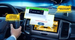 Màn hình zestech thông báo vi phạm phạt nguội