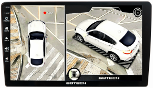 Hệ thống camera 360 thông minh giúp xóa bỏ hoàn toàn điểm mù, hỗ trợ quan sát toàn cảnh