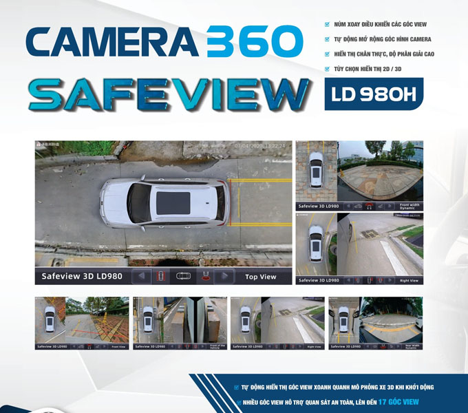 CAMERA 360 SAFEVIEW 3D LD980