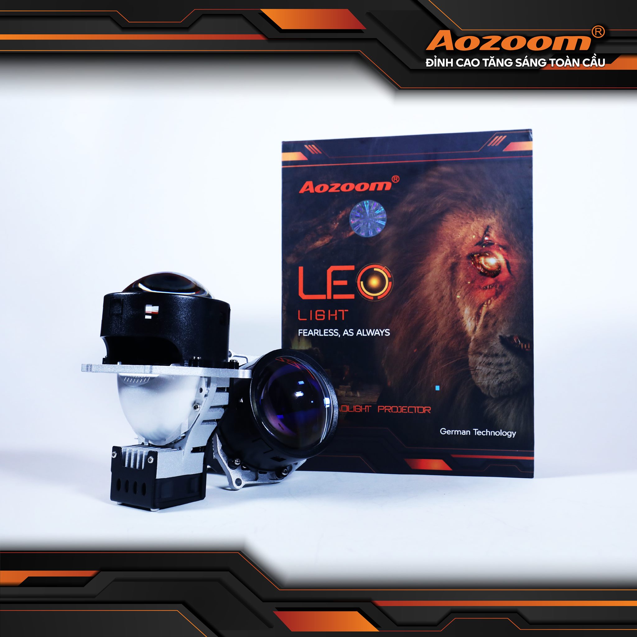 Đèn Bi Led Aozoom Leo Light Gscar
