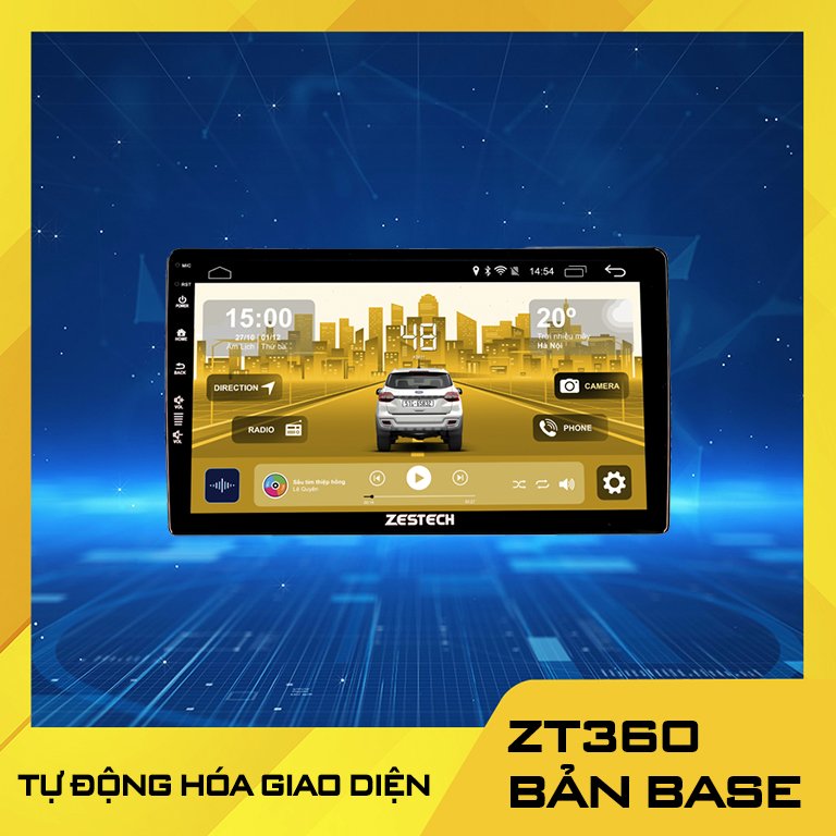 Màn hình Android Zestech ZT360 Base – Giá Siêu Hời