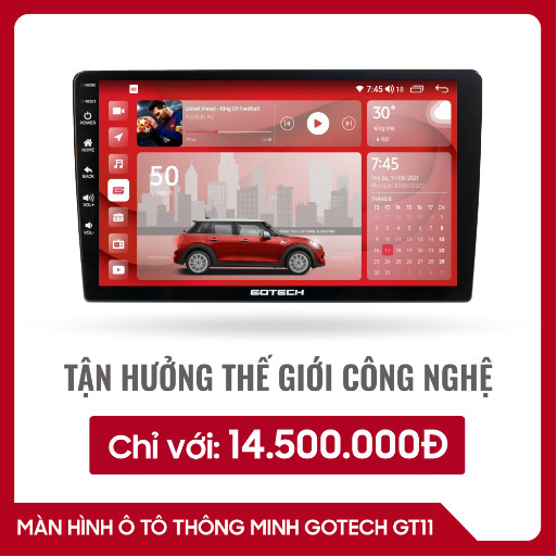 MÀN HÌNH Ô TÔ THÔNG MINH GOTECH GT11