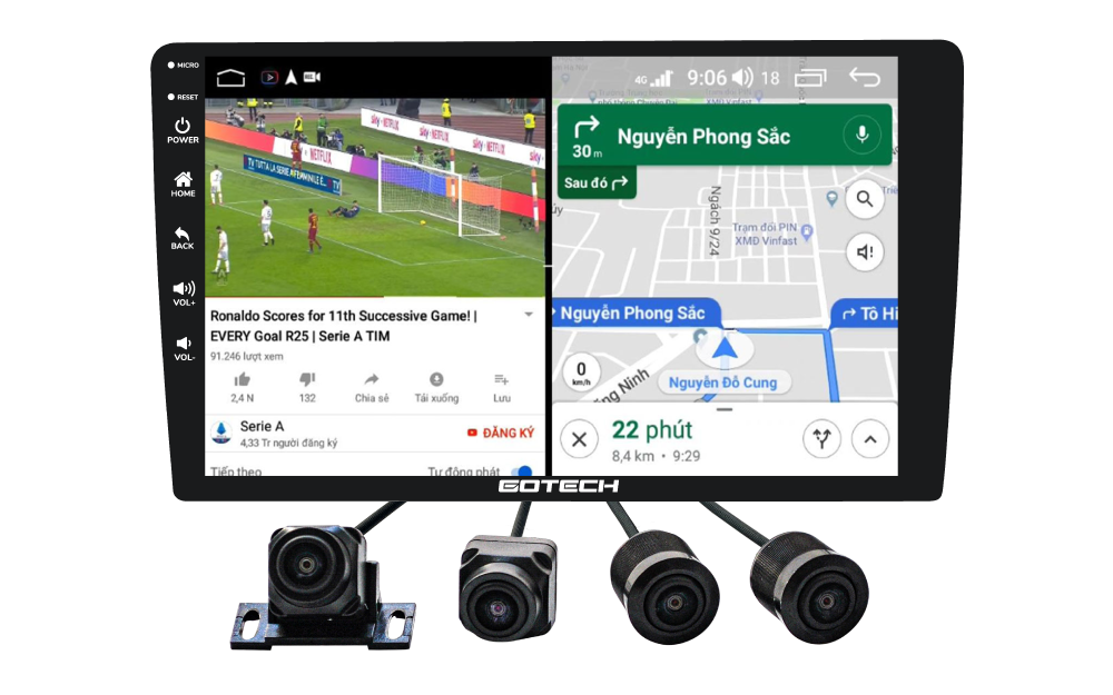 Mở đa nhiệm ứng dụng nhân đôi trải nghiệm cùng GC360