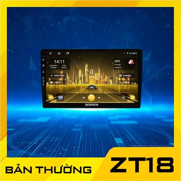 MÀN HÌNH Ô TÔ ANDROID ZESTECH Z18